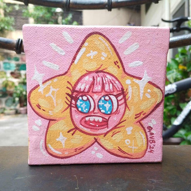 "Mini Starshine" 2024 detail.