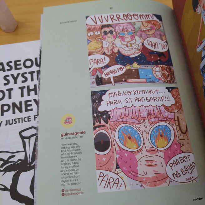 Printed on Novice's "Patok" Issue 2024